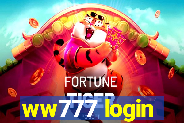 ww777 login